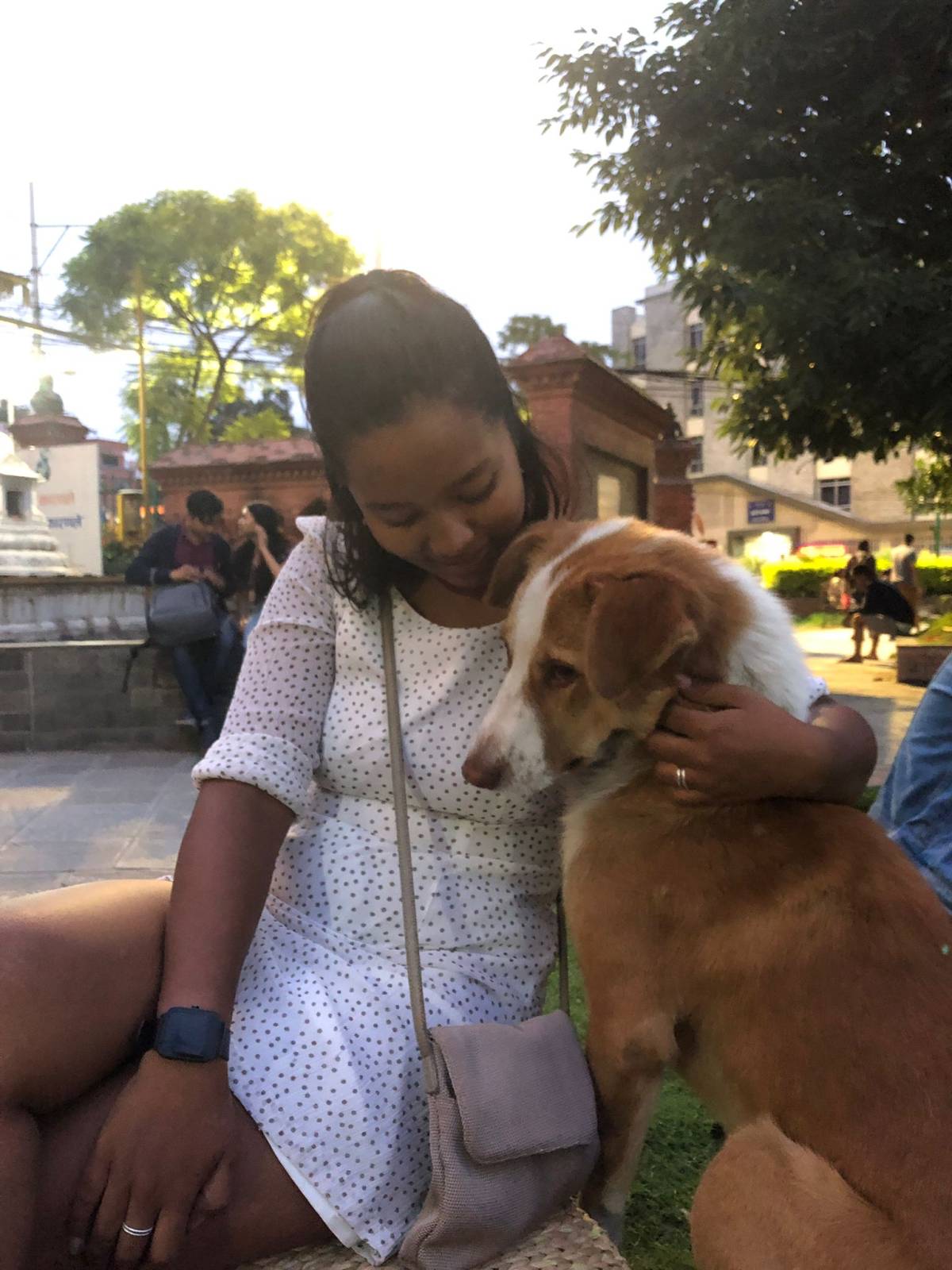 Street dogs of Nepal are so cuddly!!
