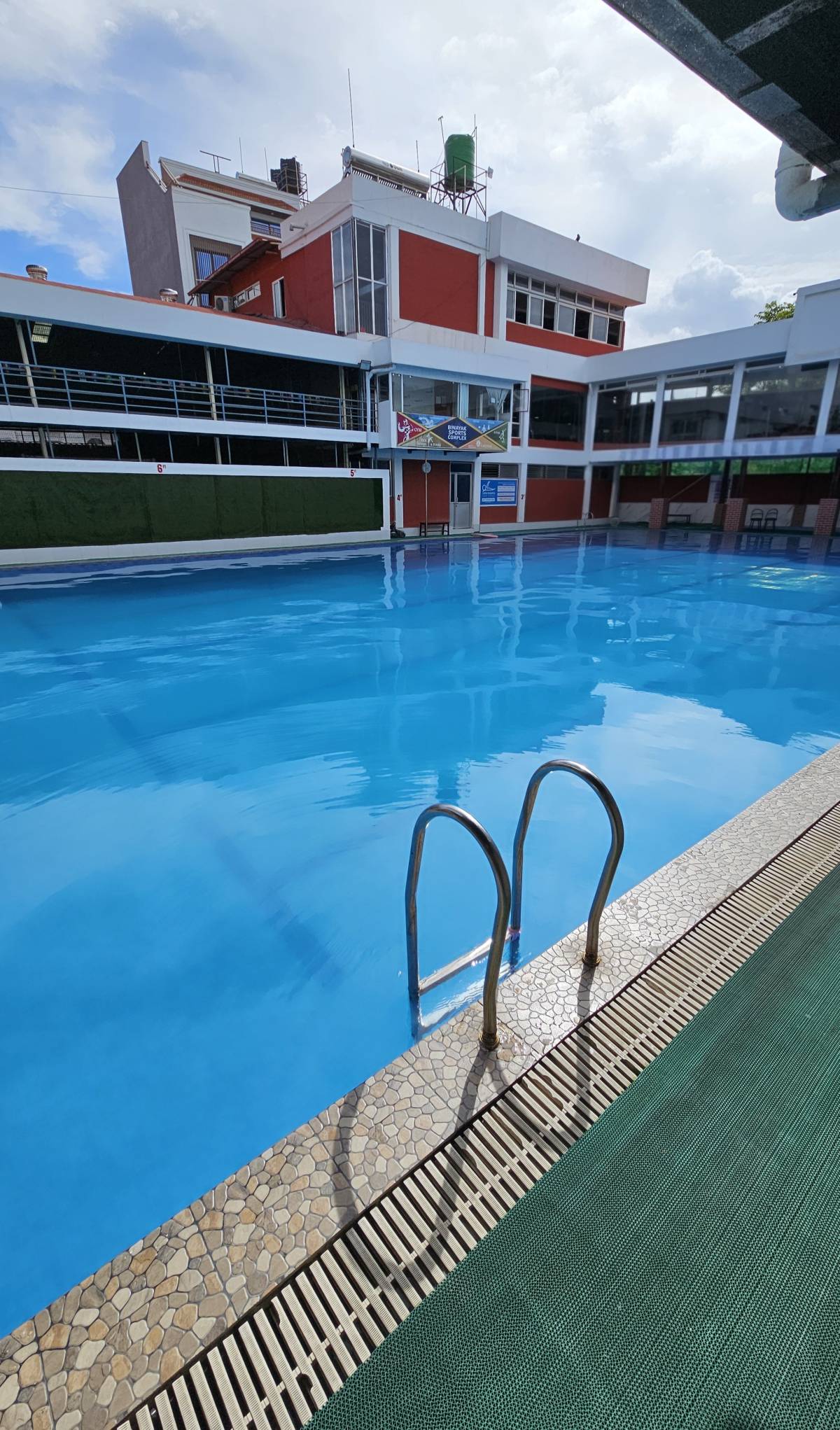 The moment of happiness when you go to a local public swimming pool and youre the only one there!!!...
