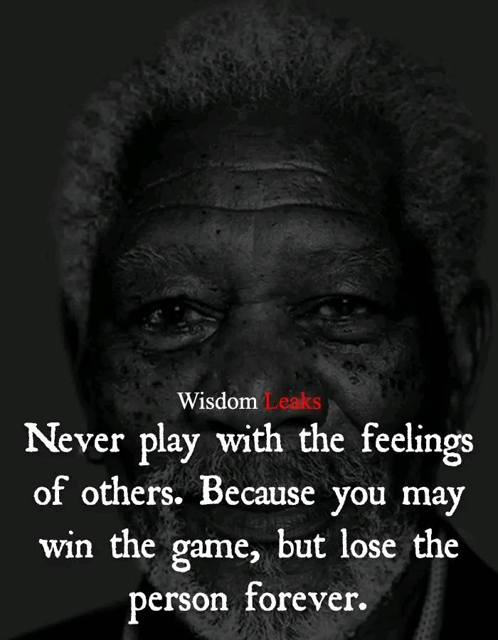 So be careful