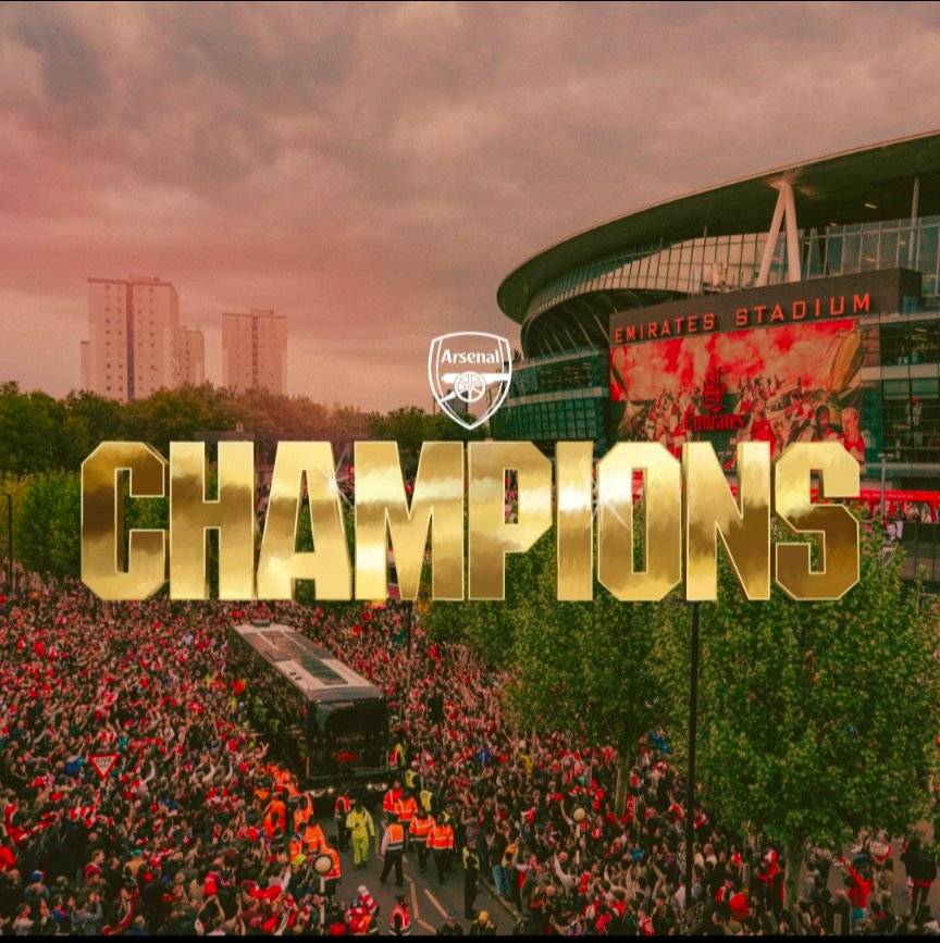 Someone asked if Arsenal fc are worthy winners of the EPL.... Still thinking of a worthy reply