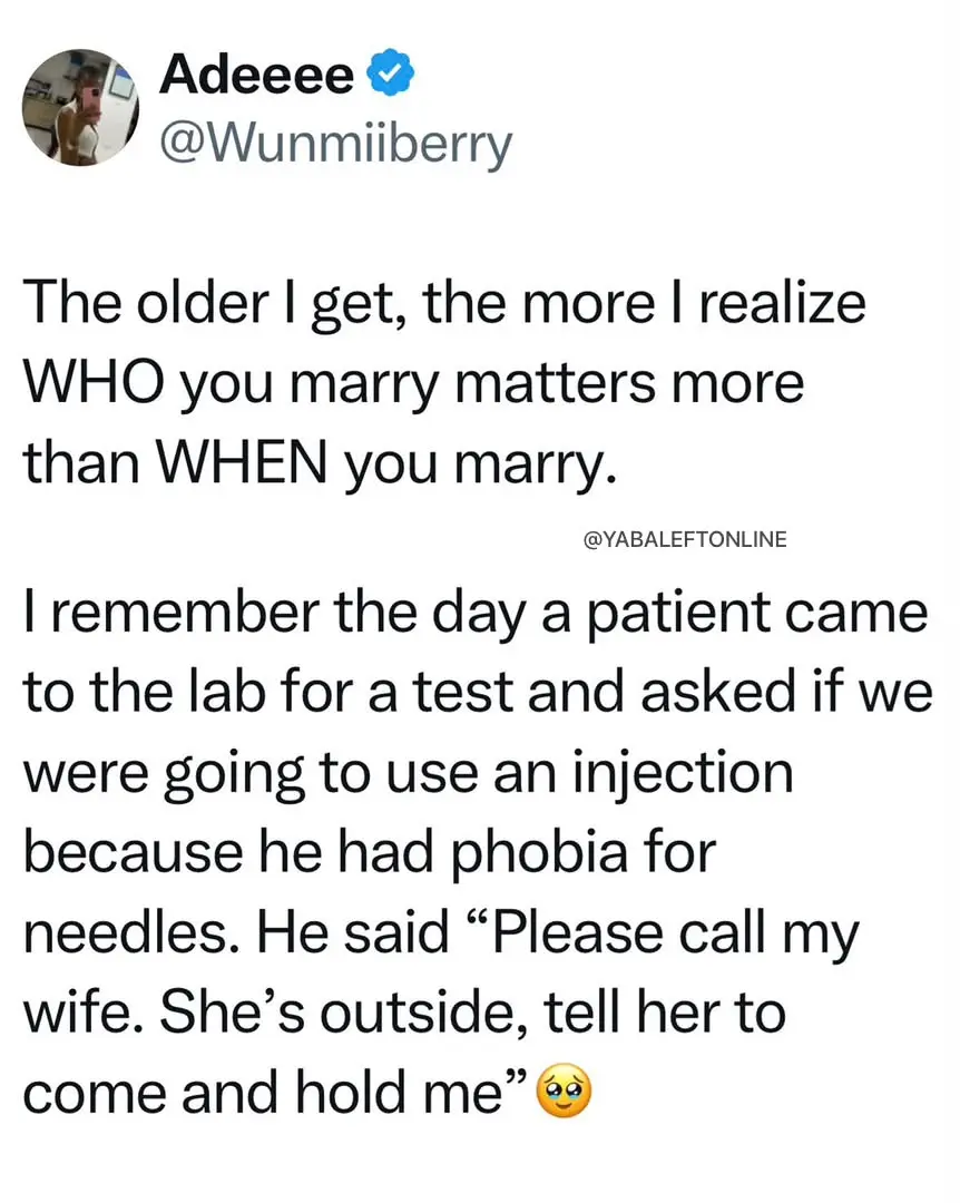 Some men are just big babies 😂😂