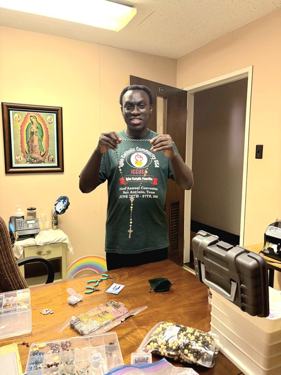 The 1st Chaplet that i produced!
The beginning of a long story to come!
I became student of my stude...