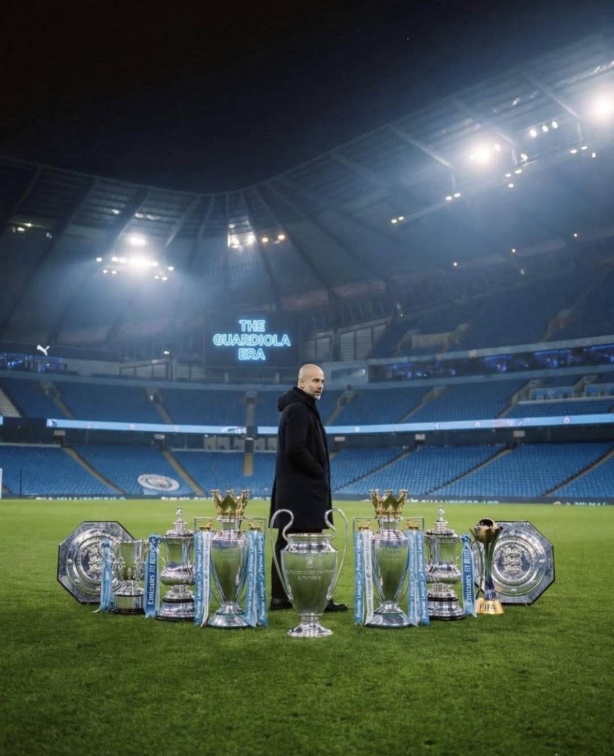 ππππππππ: Manchester City prepare to announce the new βπππ πππππππππ πππππβ renamed after Pep.
Itβs...