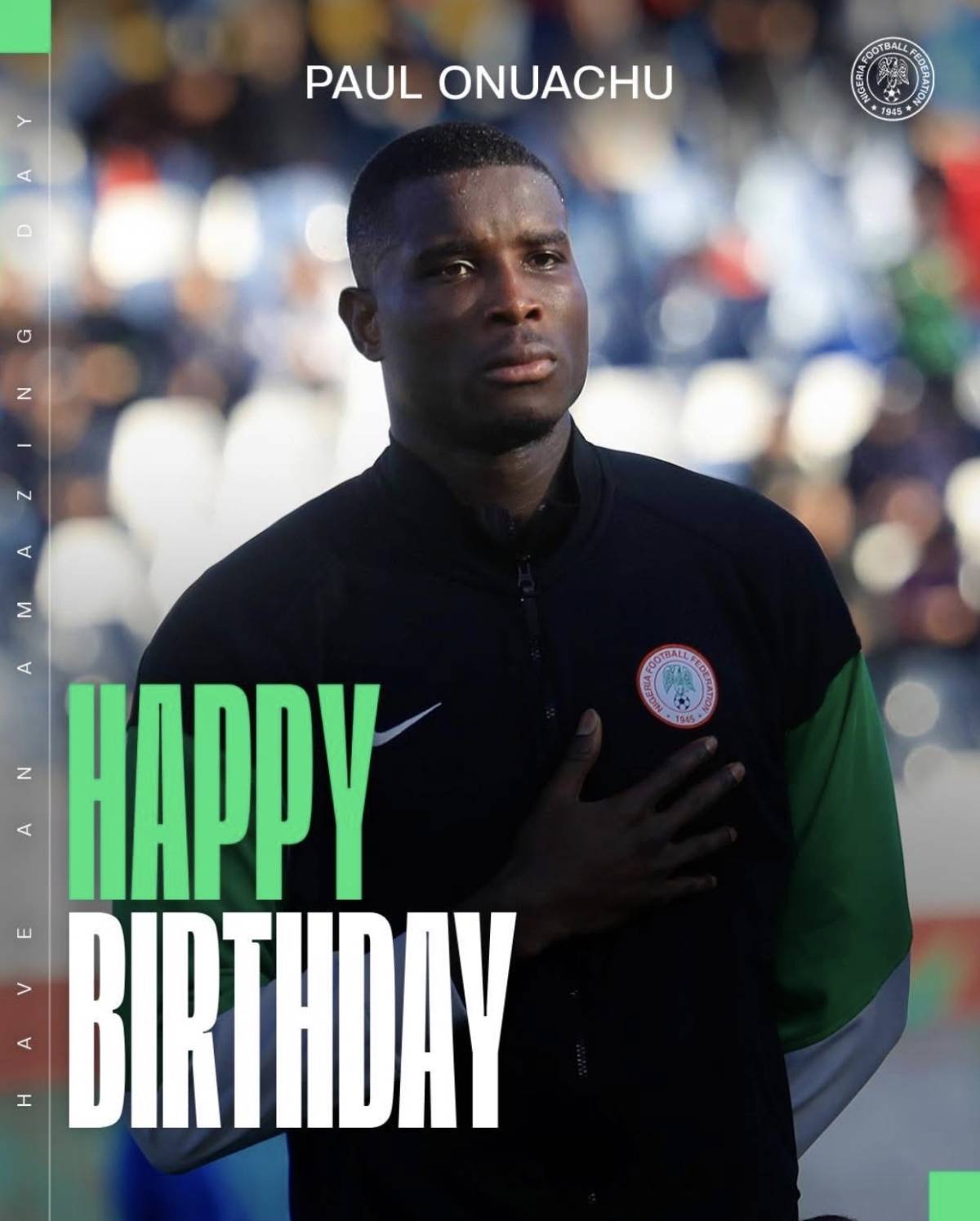 Let’s celebrate Paul Onachu
Happy Birthday Paul , Congratulations
