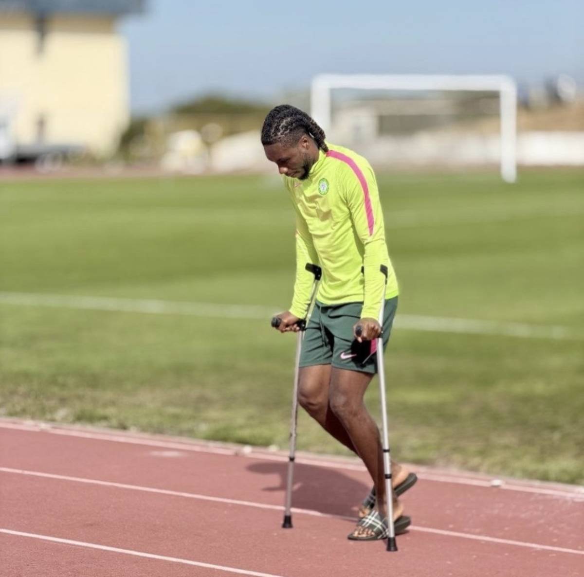 Defender, Igho Ogbu has been ruled out of the friendly against Portugal after sustaining an injury i...