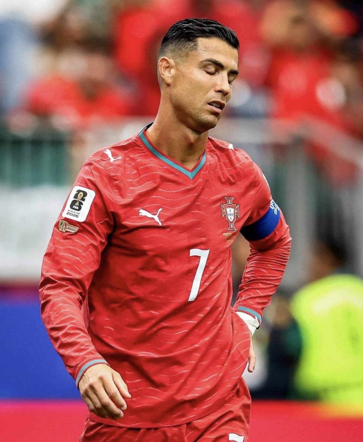 Cristiano Ronaldo vs DR Congo:
❌ 0 goals
❌ 0 assists
❌ 0 shots on target
❌ 0 dribbles completed...