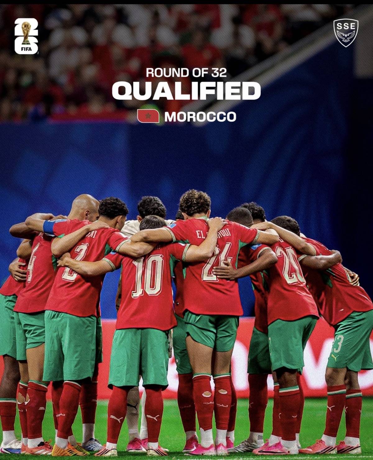MOROCCO ARE THROUGH! ๐ฒ๐ฆ๐ฆ
The Atlas Lions have booked their place in the Round of 32.
#FIFAWorldC...