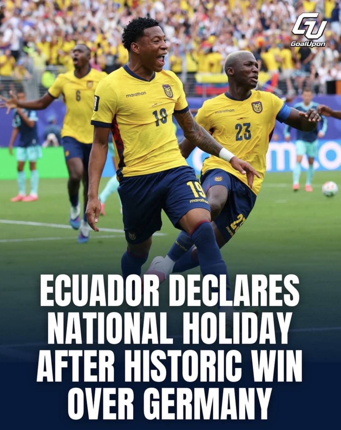 Ecuador’s President, Daniel Noboa, has declared Friday, June 26, a national holiday after La Tri’s s...
