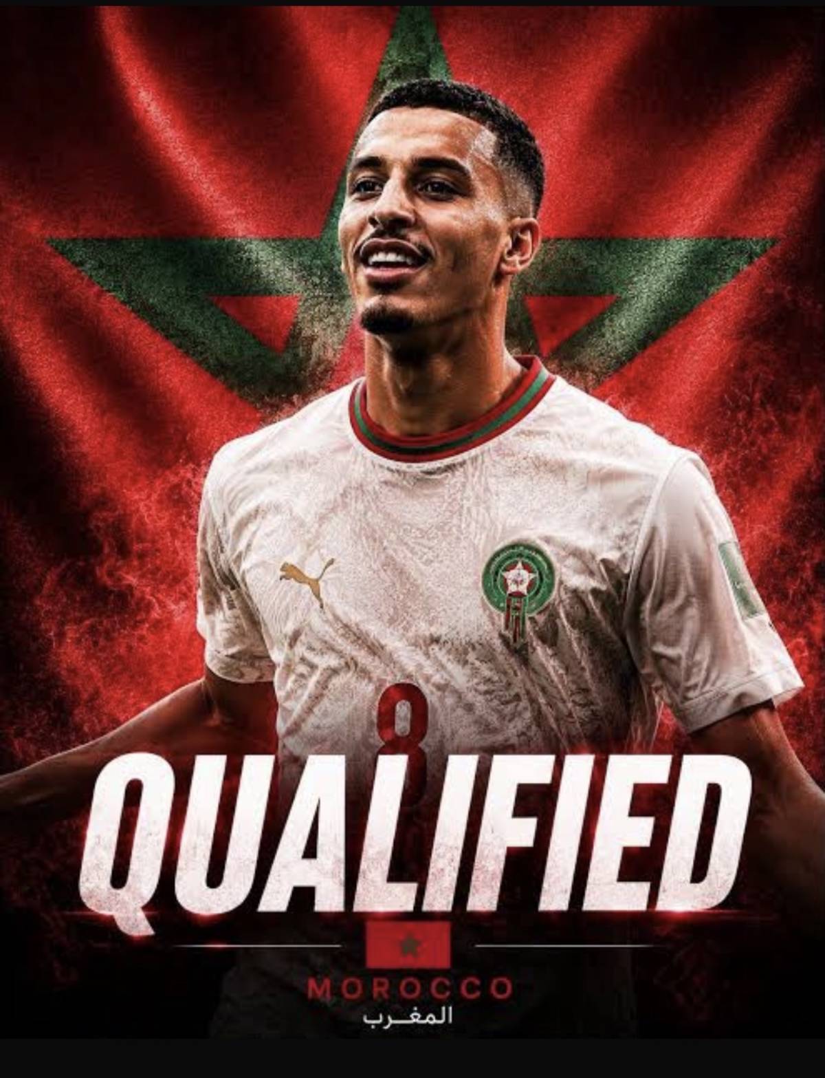 Africa (Morocco) qualifies for the quarterfinals of the 2026 World Cup!
Congratulations ๐๐๐พ