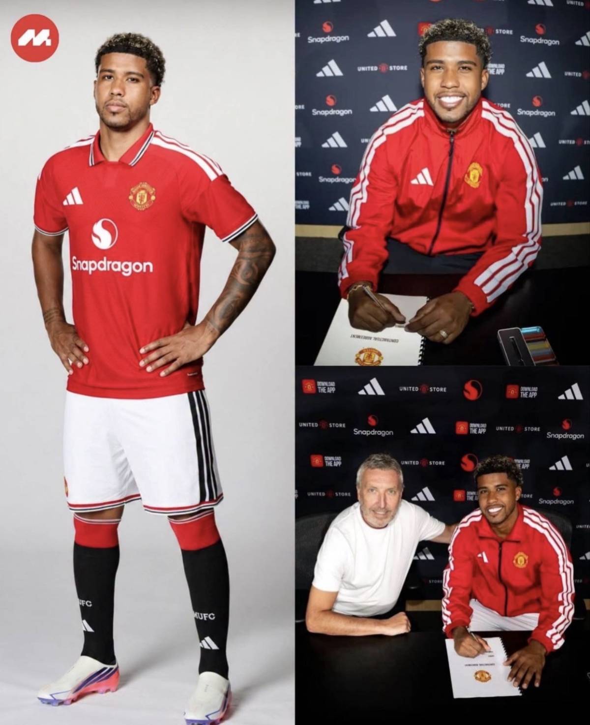 DEAL SIGNED AND SEALED.
Andrey Santos has officially joined Manchester United on a permanent transf...