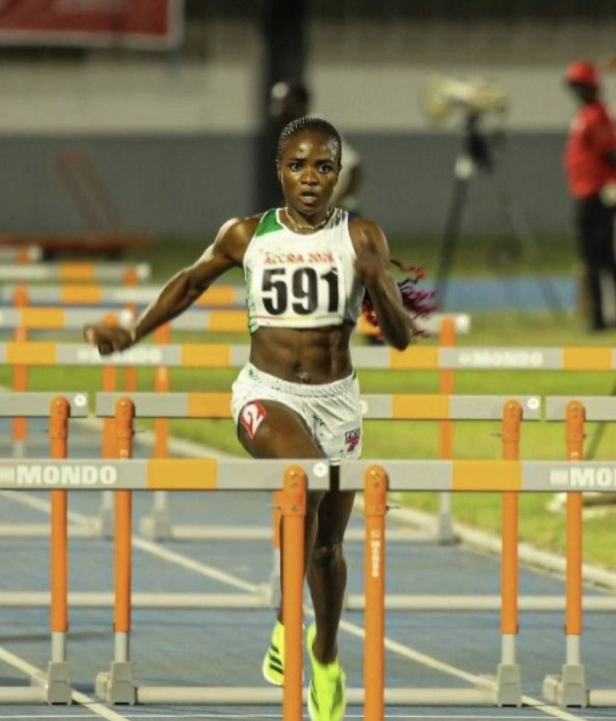 TOBI AMUSAN:
Tobi Amusan has joined Team Nigeria’s training camp in Aberdeen as she begins preparati...