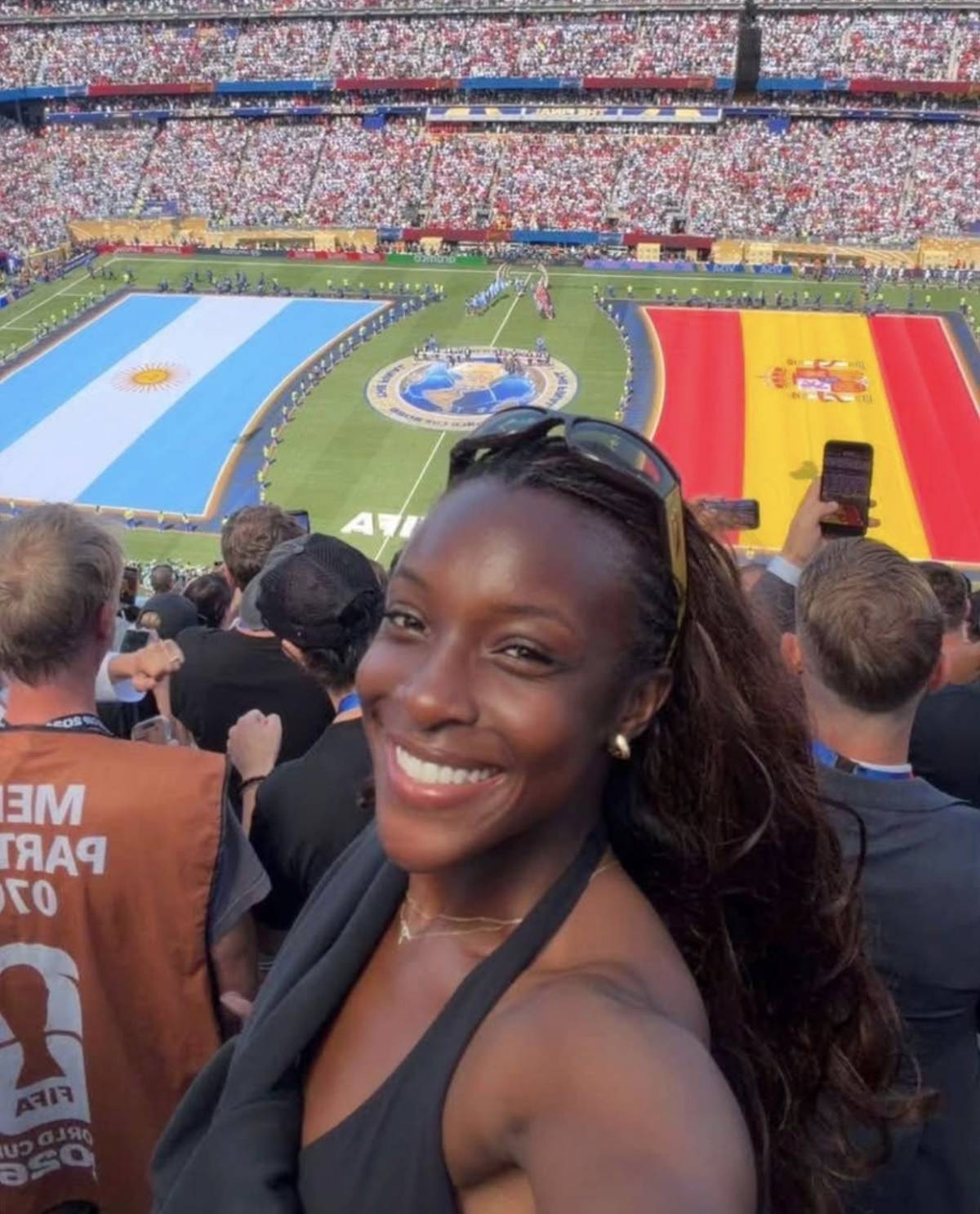 Michelle Alozie Makes Appearance at the 2026 FIFA World Cup Final 🇳🇬⚽
Super Falcons star Michelle...