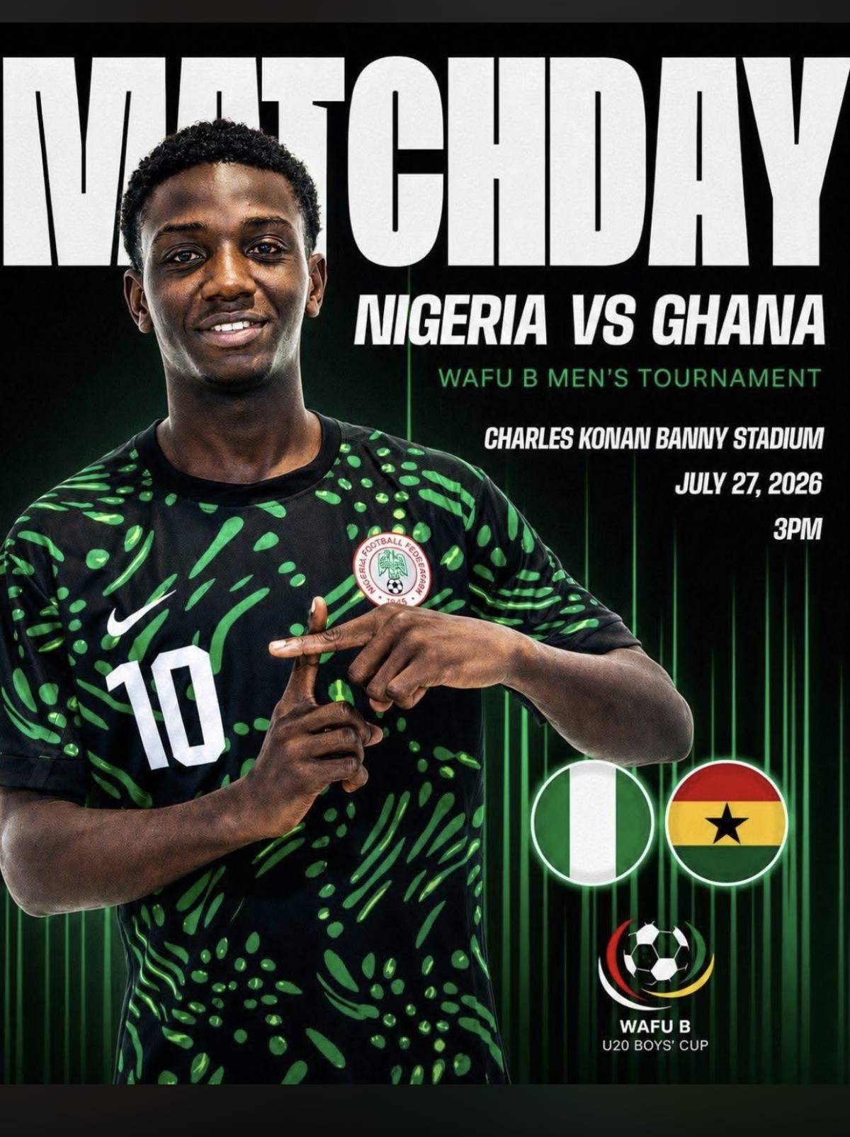 π₯ Another Jollof Derby is Here! π³π¬ππ¬π
The fierce rivalry between Nigeria and Ghana returns as the...