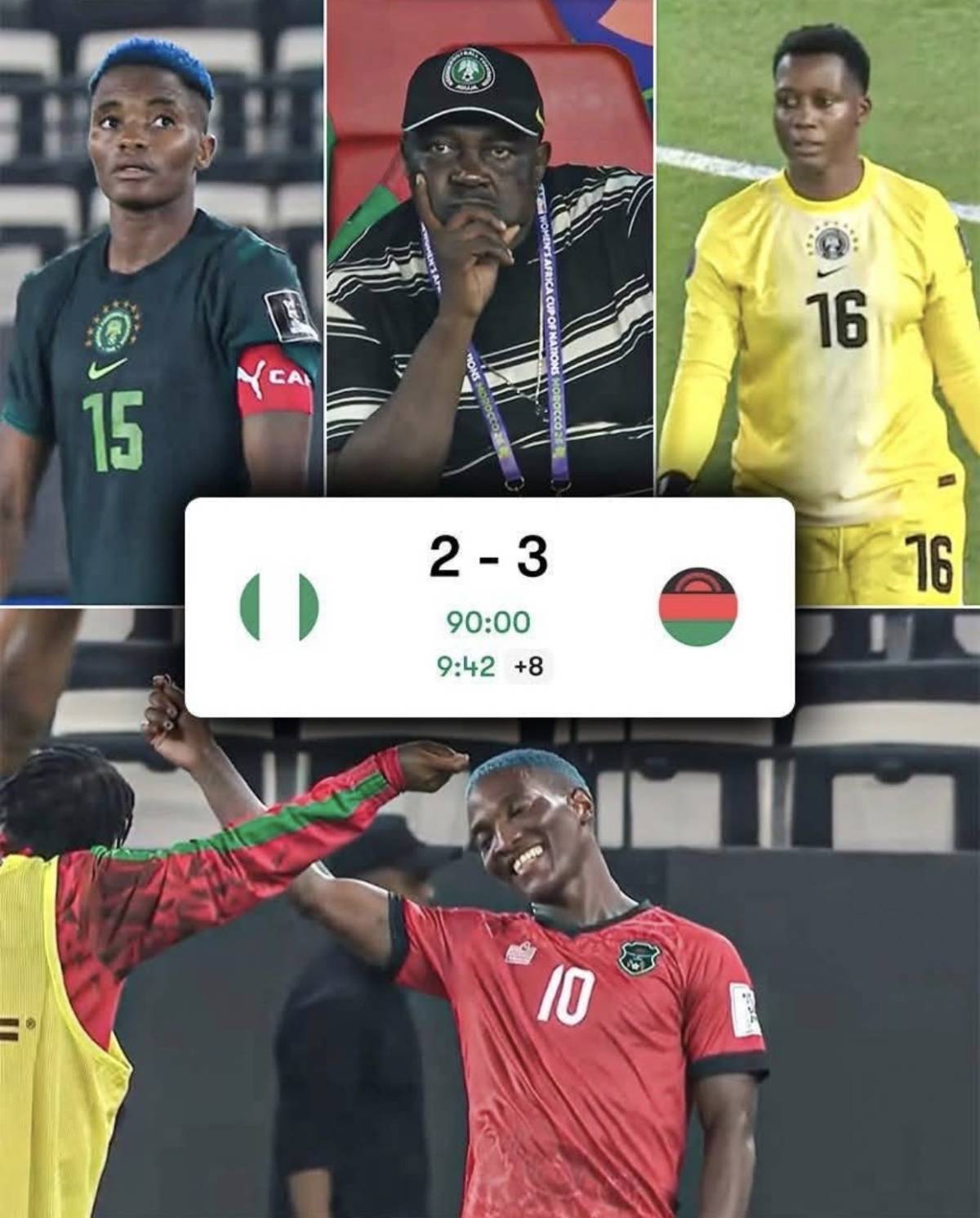 π₯ WAFCON Upset: Malawi Stun Super Falcons in Five-Goal Thriller! π²πΌπ³π¬
Full-Time: Nigeria 2-3 Malaw...