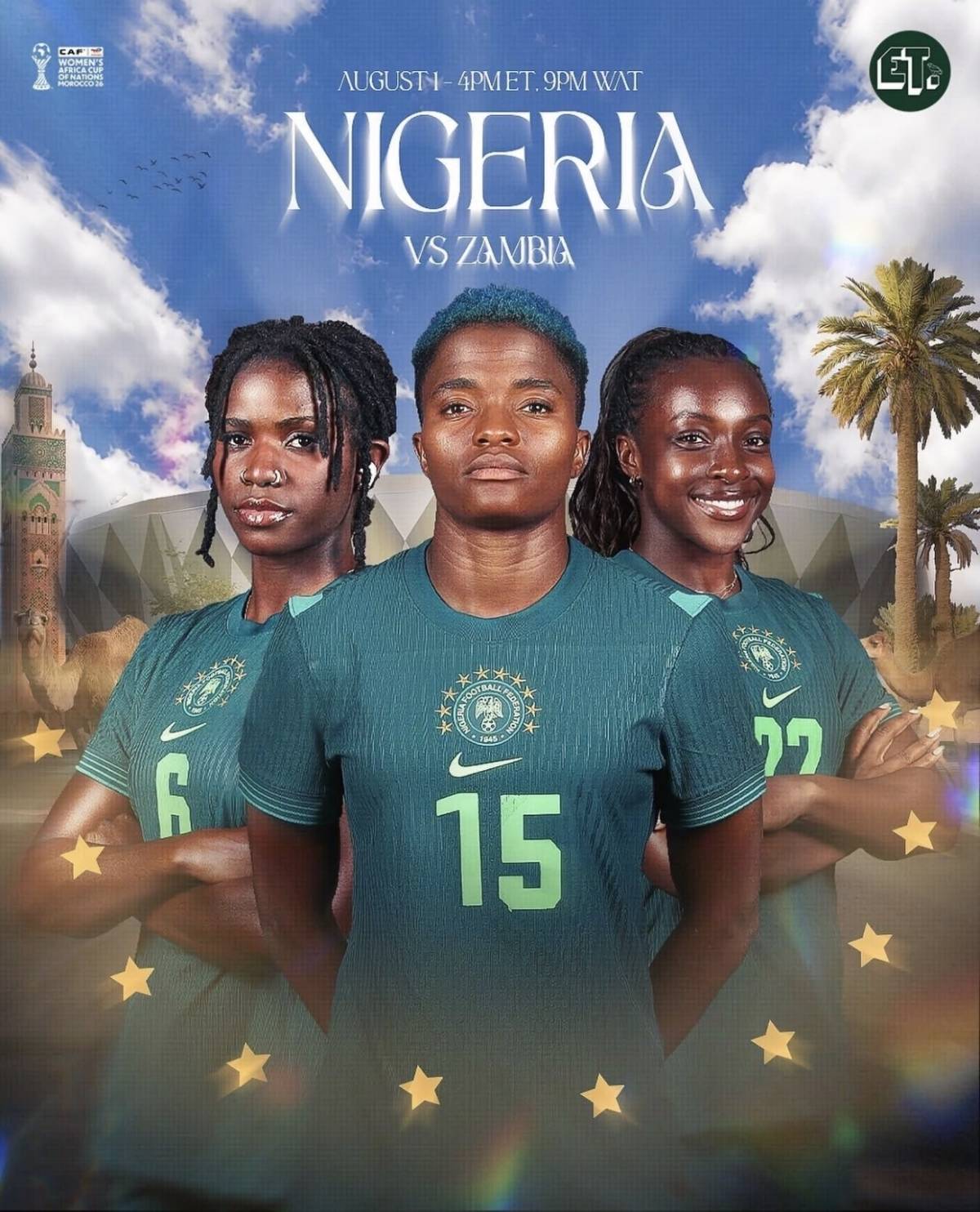 MATCHDAY! Super Falcons Face Must-Win Test Against Zambia
Nigeria's WAFCON title defence hangs in t...