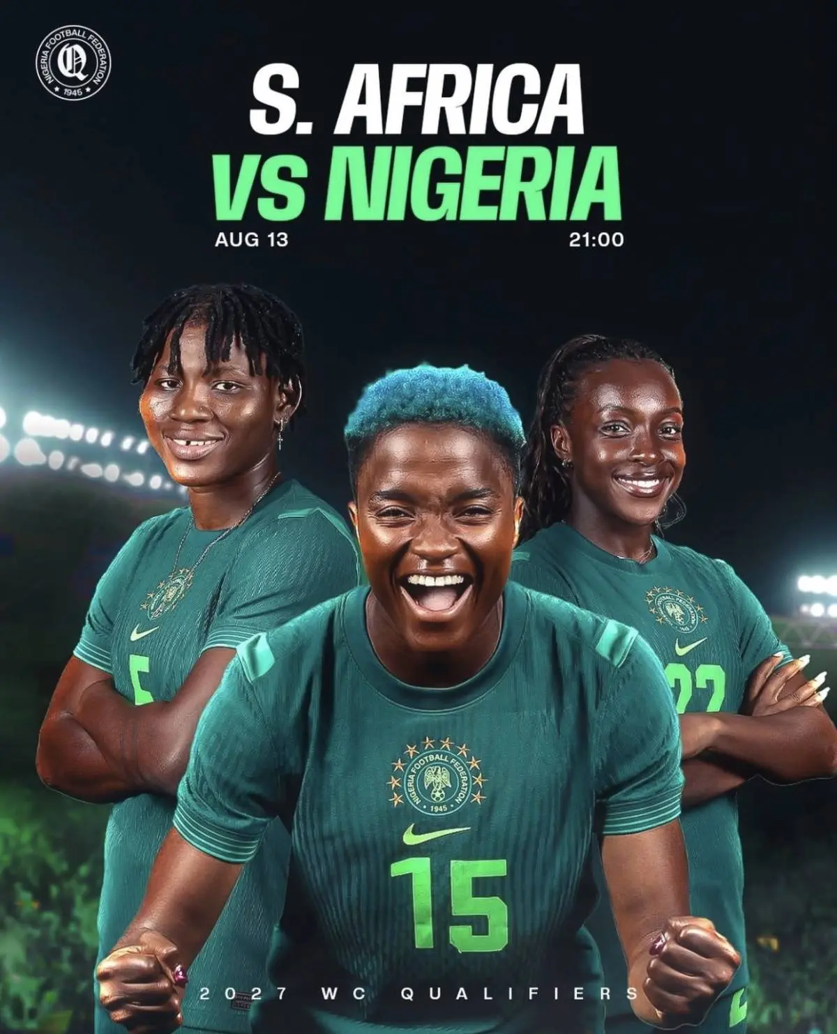 π¨ WIN OR GO HOME! π³π¬π₯
The moment has arrived! D-DAY in Casablanca!
πΏπ¦ SOUTH AFRICA vs NIGERIA π³π¬...