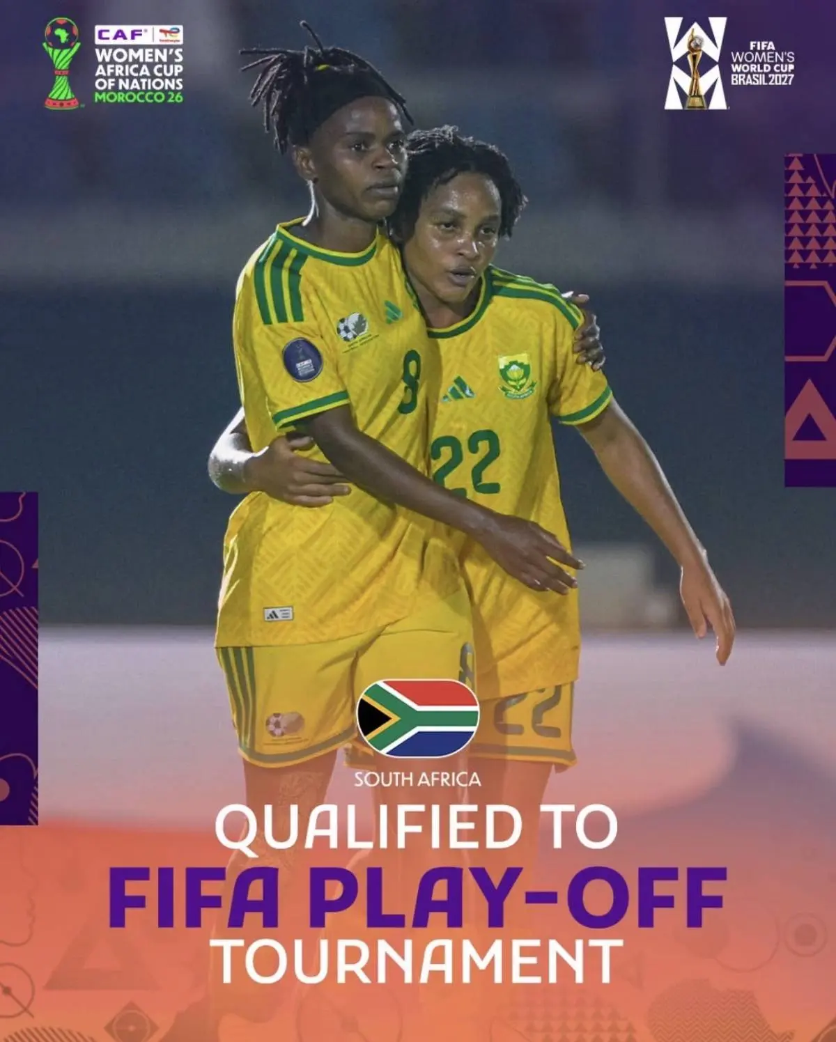 π THE UNTHINKABLE HAS HAPPENED β SUPER FALCONS MISS THE WORLD CUP!
FULL-TIME: πΏπ¦ South Africa 2β1...