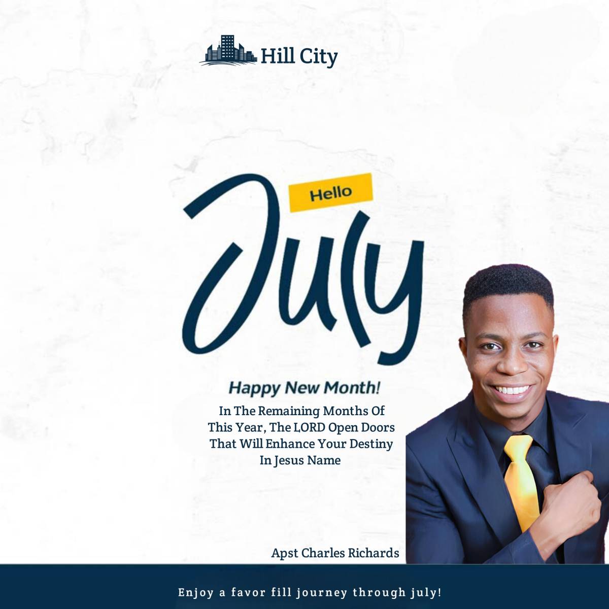 In The Remaining Months Of This Year, The LORD Open Doors That Will Enhance Your Destiny In Jesus Na...