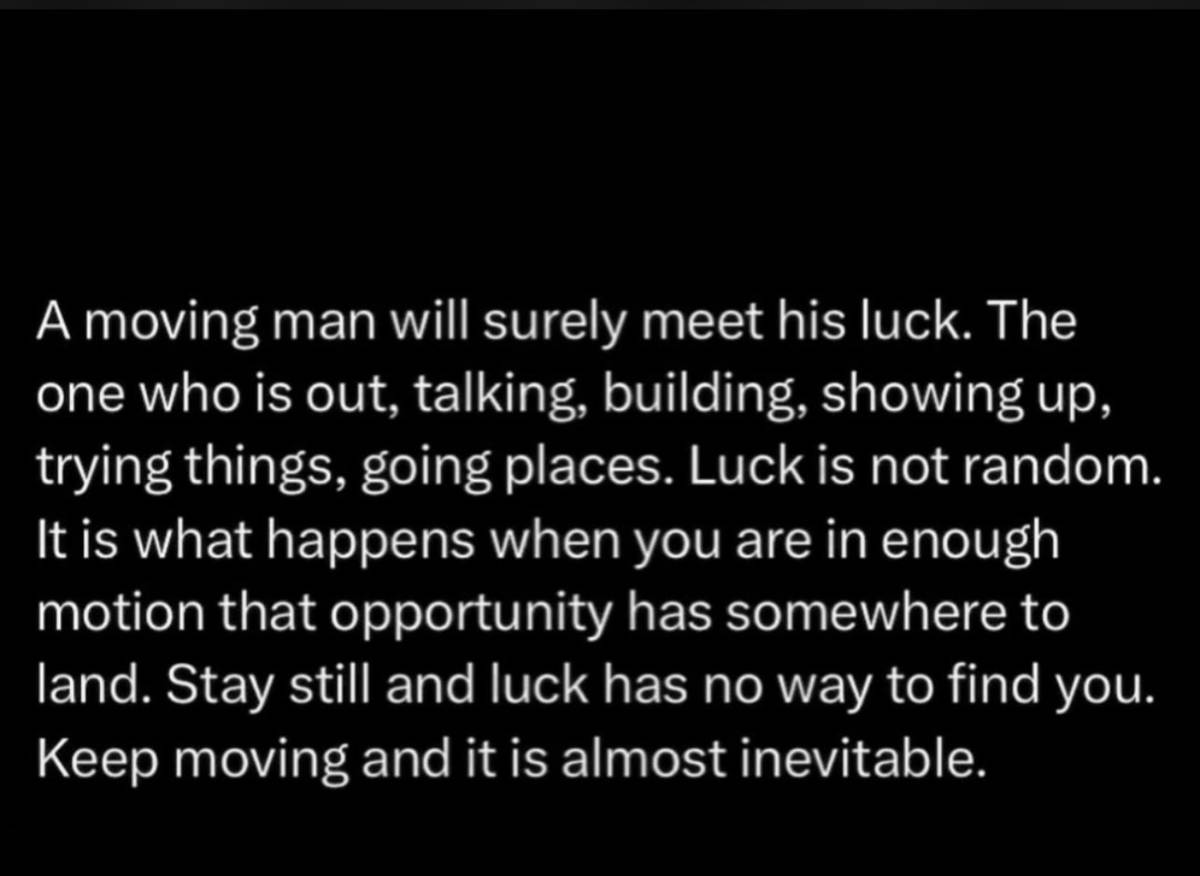 Keep on keeping on.