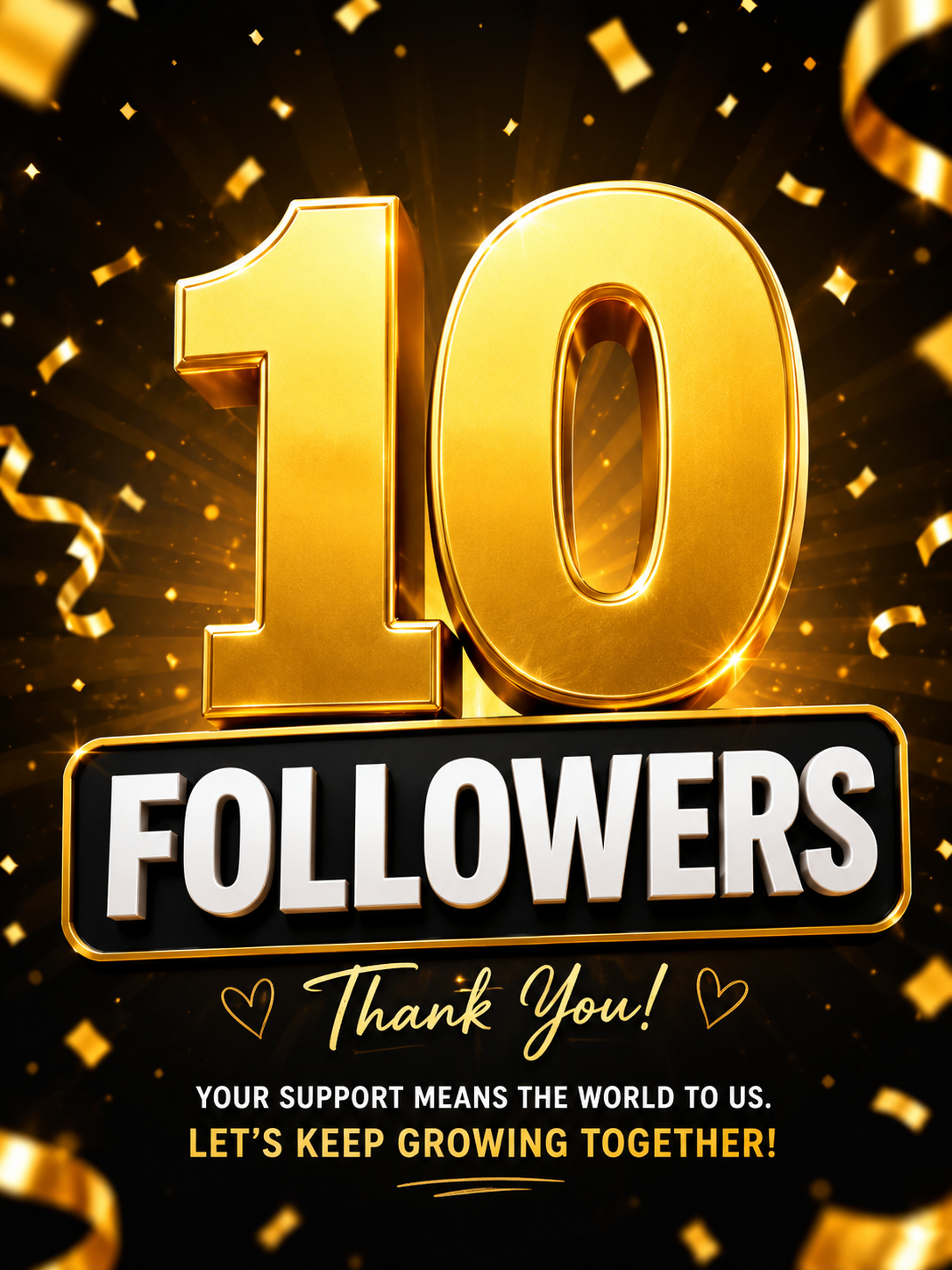 🎉 10 Followers... and We're Just Getting Started! 🎉
To our first 10 followers—thank you from the...