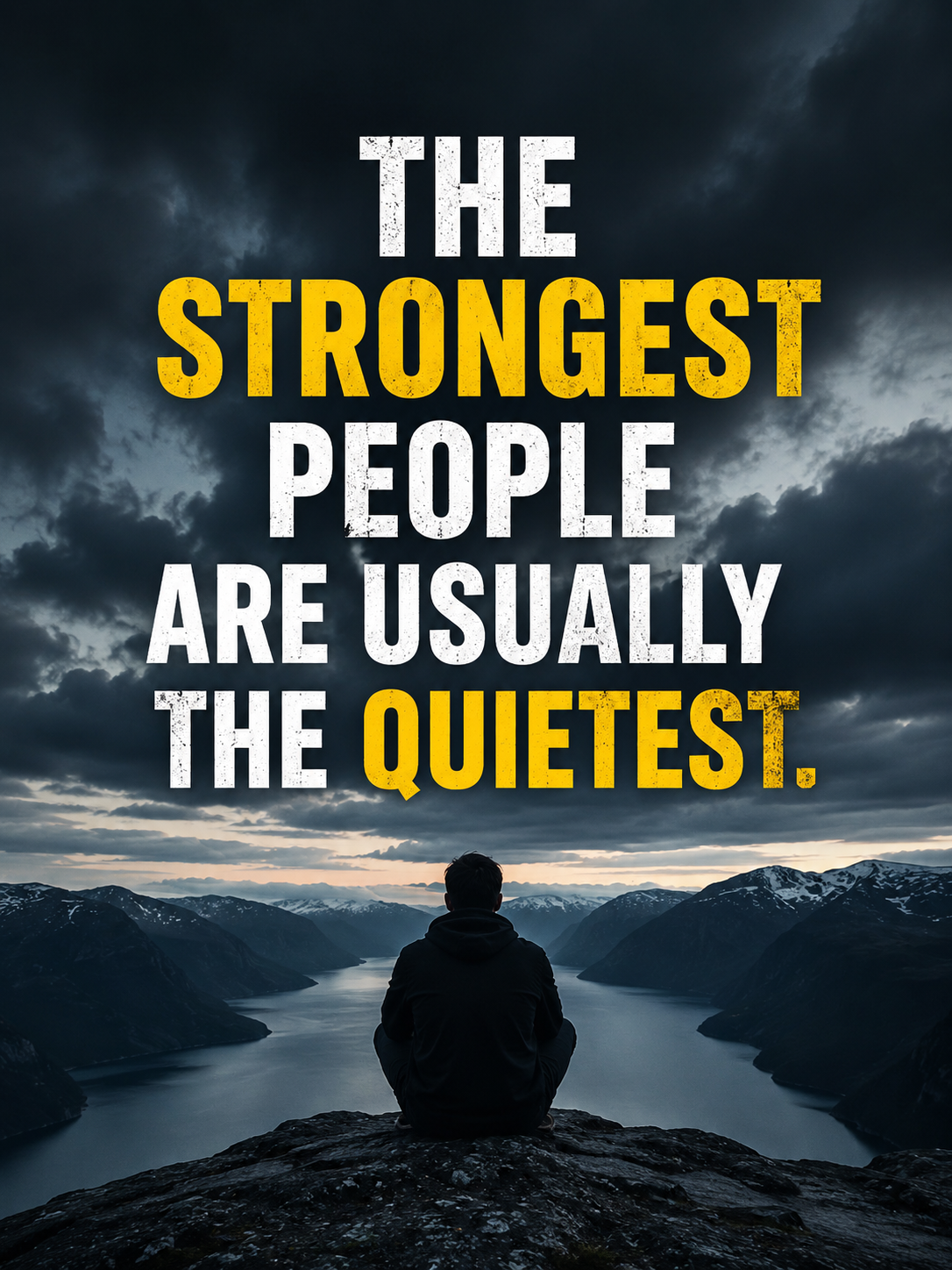 The strongest people are usually the quietest.
Not because they have nothing to say.
But because l...