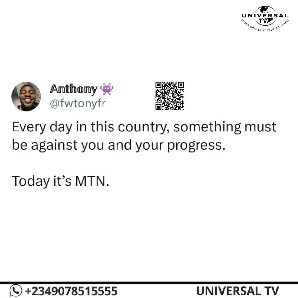 Omor, everything dey against