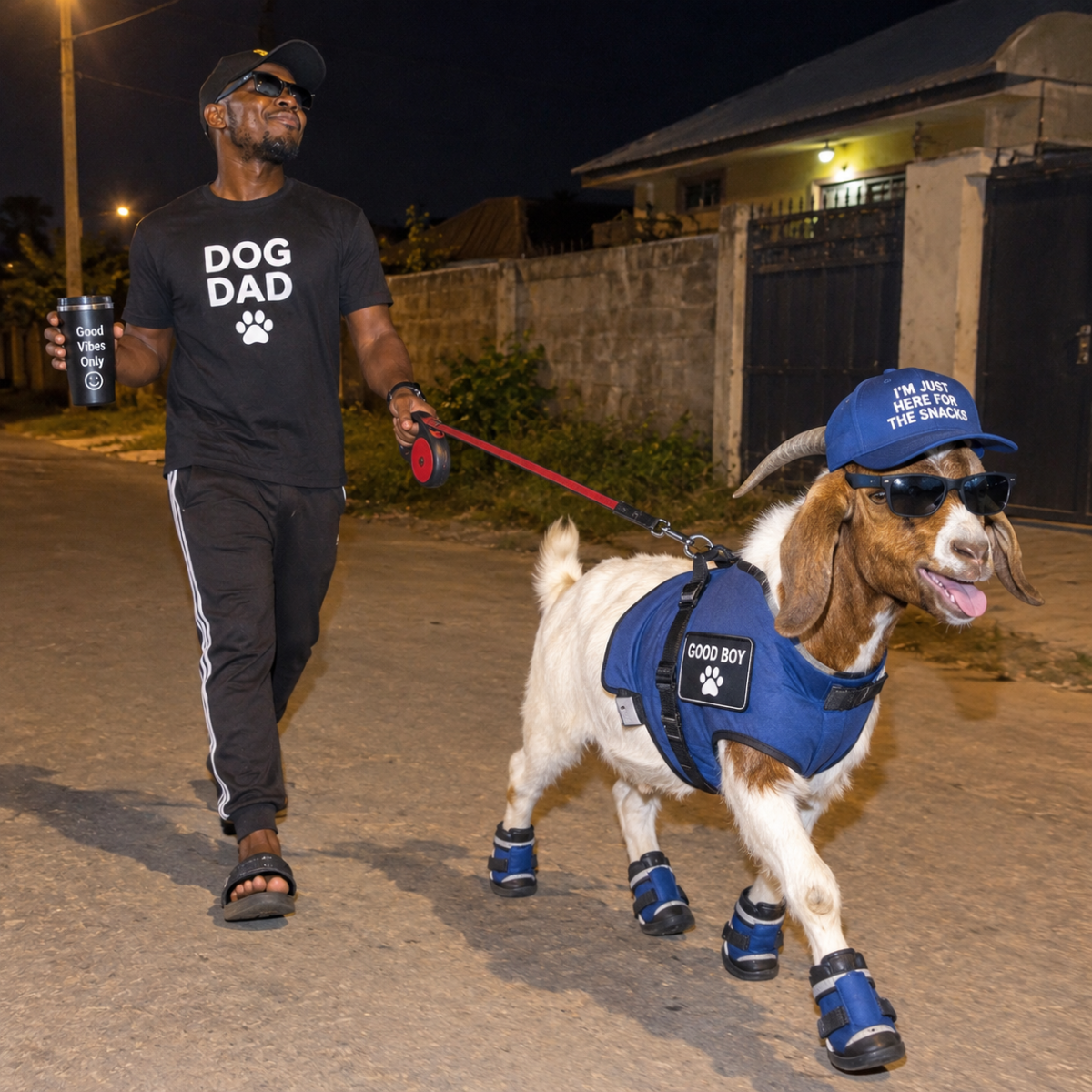 Na you dey find one cute dog

Make do with what I have