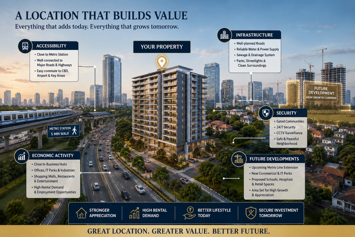 ***Investment tip with Realtor Ovikky ***
When investing in real estate,
Location matters