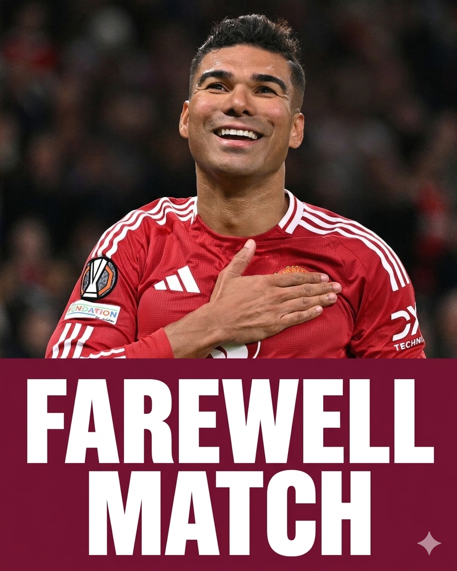🚨⚽CASIMERO's BRILLIANCE
9 Goals|2Assists|34 Games
This is Casemiro’s final appearance at Old Traf...