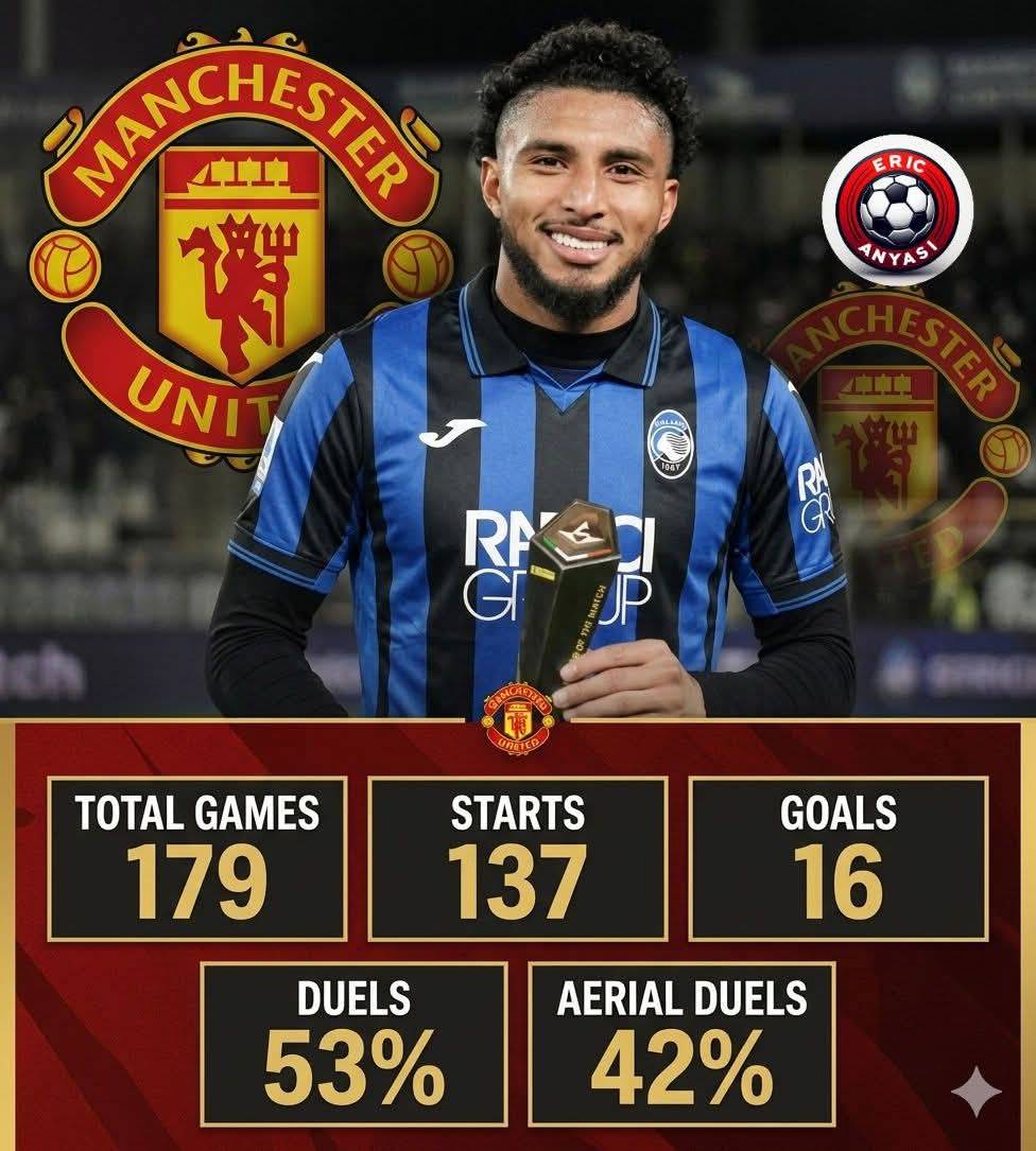 🚨⚽ MANCHESTER UNITED SET TO OFFICIALLY OPEN BID FOR EDERSON
Éderson since joining Atalanta
He joi...