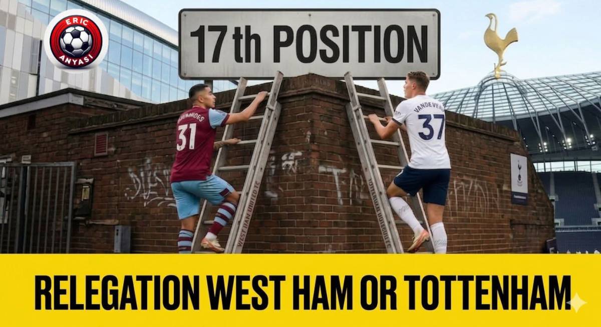 ๐จโฝ WHICH OF THIS TWO JOINS THE RELEGATION TEAM?
@WestHam or @SpursOfficial
Let's get your view...
