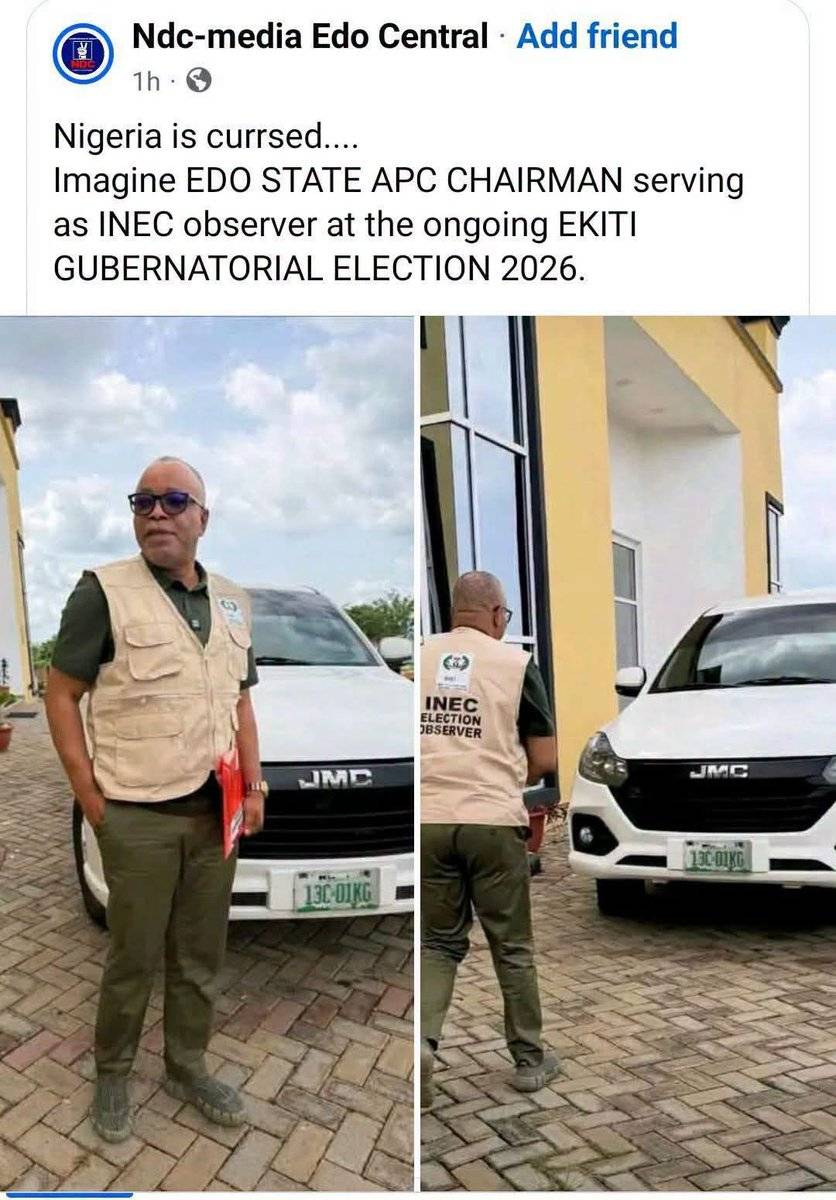 EKITI ELECTION AFTERMATH:
Look at what they’ve done in Ekiti. They said the people who didn’t collec...