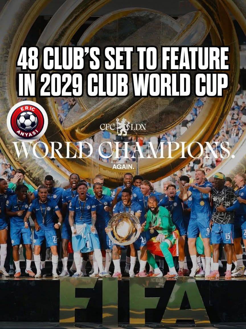 🚨⚽FIFA is looking partner European Football Clubs (EFC) to expand the Club World Cup tournament fr...