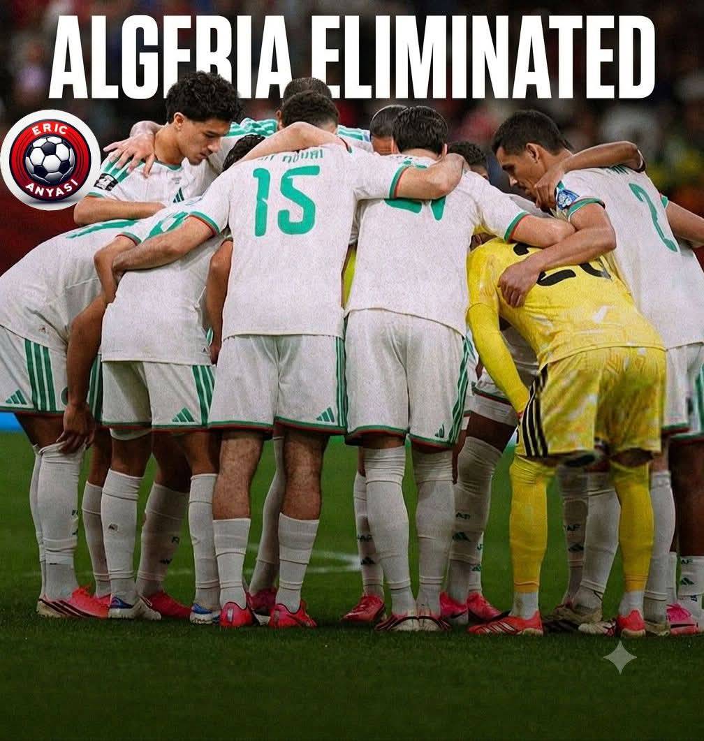 π¨β½ AFRICAN DESCENTS ELIMINATE ALGERIA:
Switzerland picked a spot in the round of 16 by beating A...