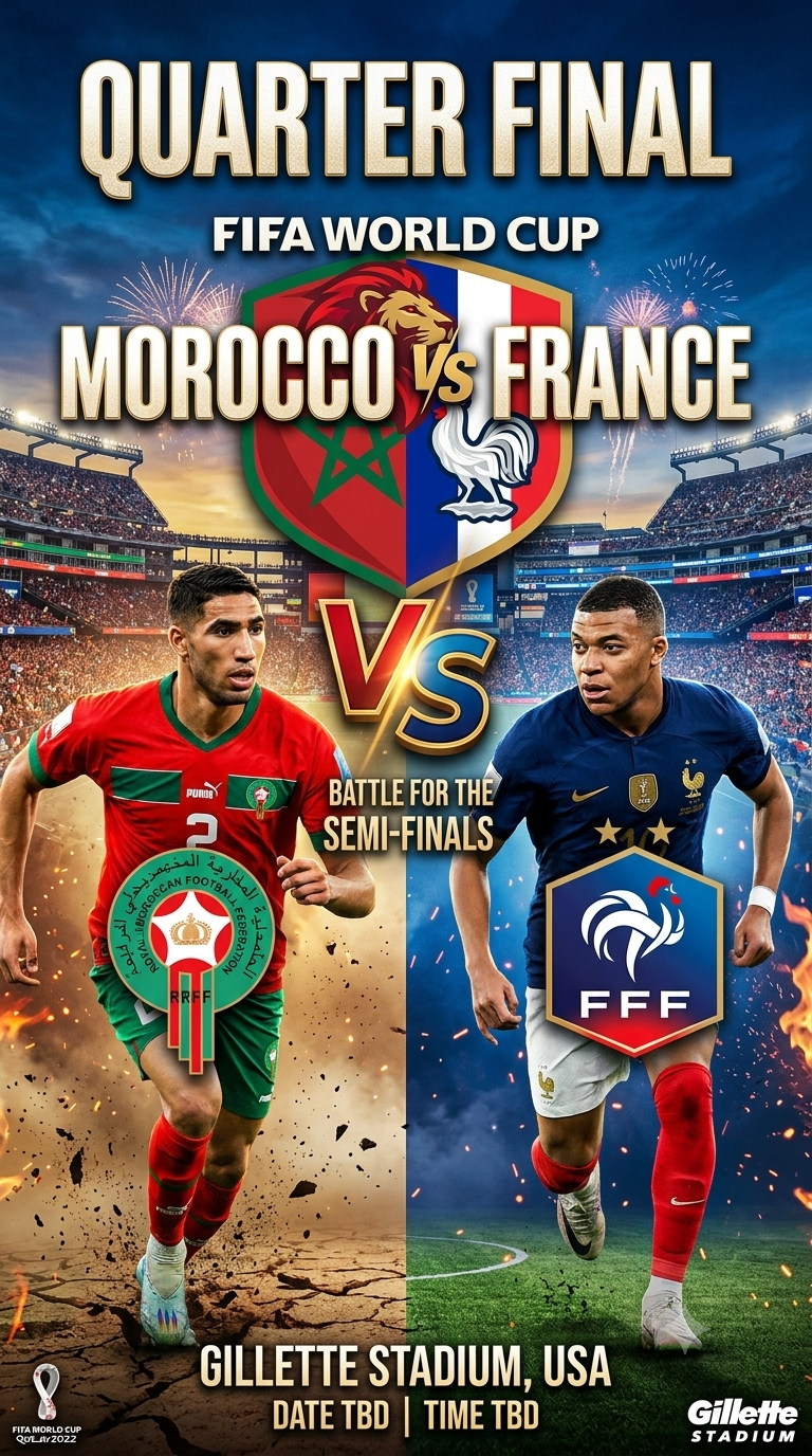🚨⚽ QUARTER FINAL ACTION
WHO WILL PROCEED TO SEMI-FINAL?
Olise and Ismael Saibari are both ruled o...