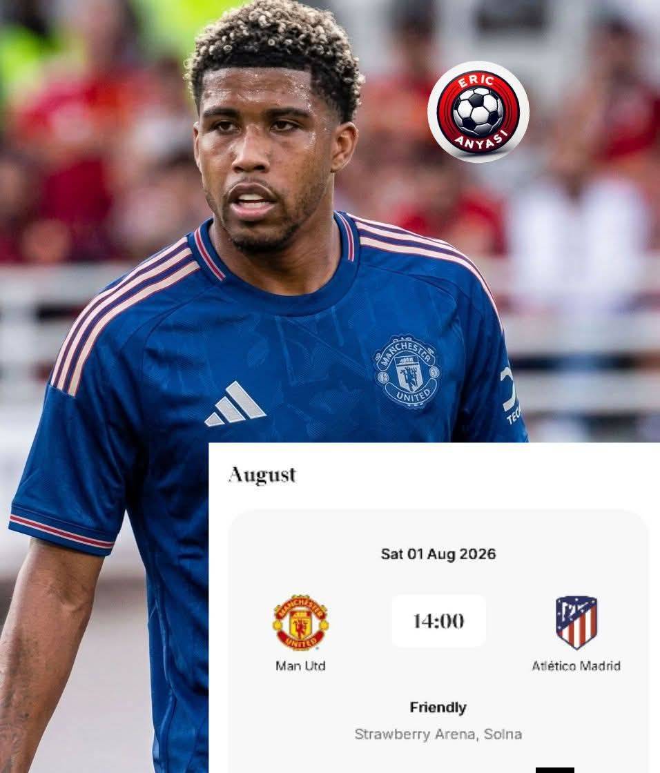 🚨⚽ ARE YOU READY?
Manchester United go head to head against Atlético de Madrid in a 3rd PRE-SEASON...