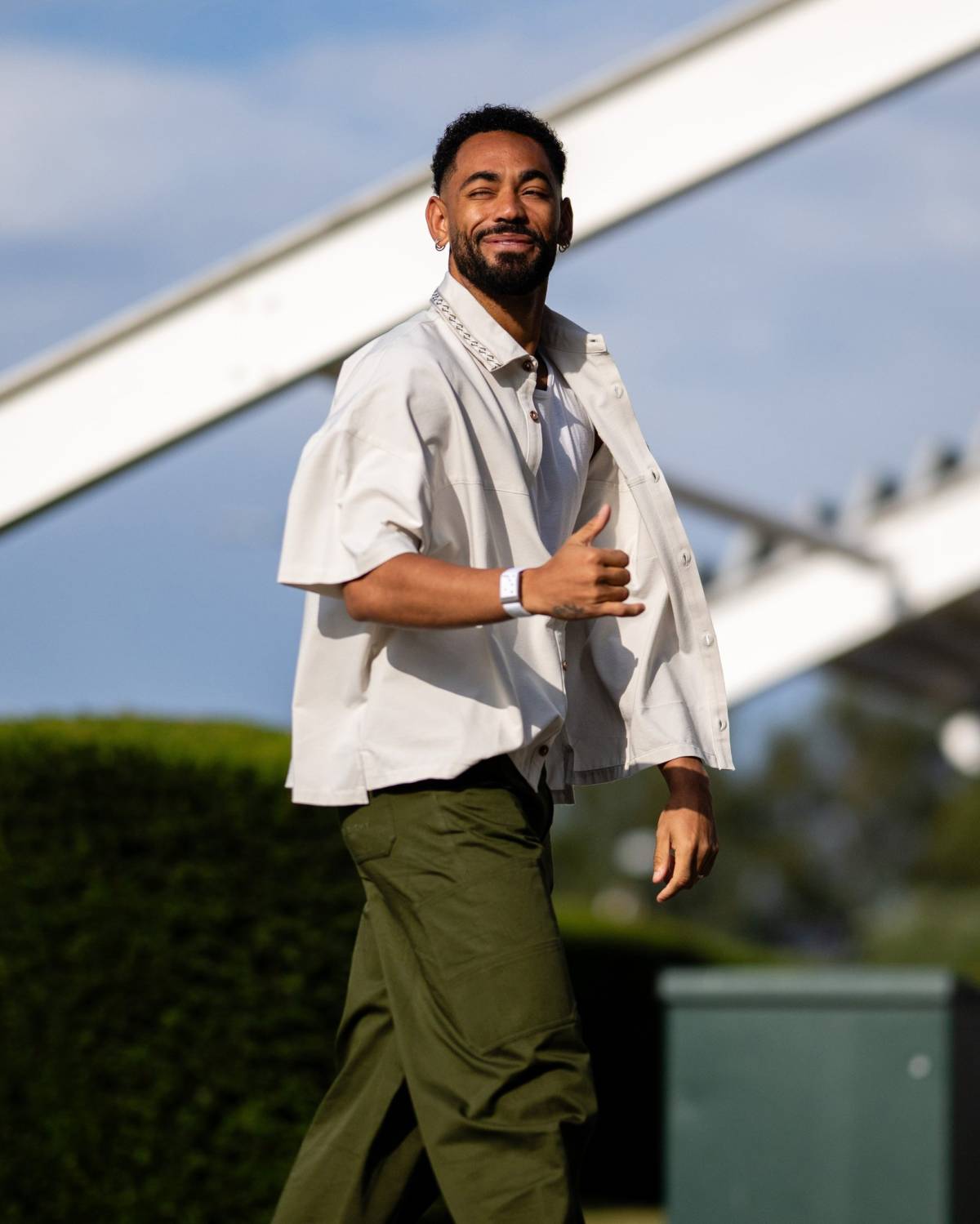 🚨⚽Guess who's back? Bruno Fernandes , Mazriou ,Dalot & CUNHA back to Carrington. #footballhighligh...