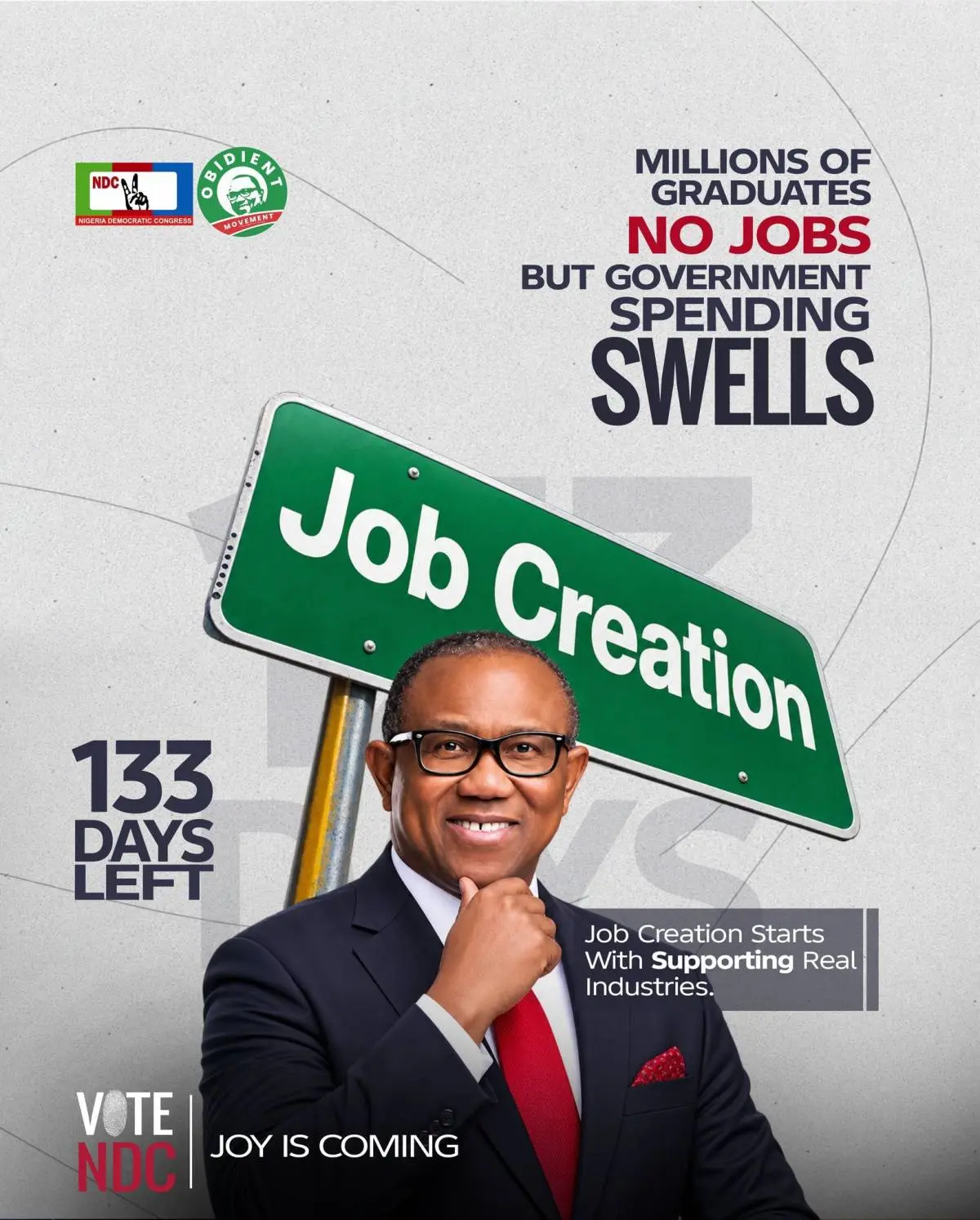 S new Nigeria is Possible, don't give up yet, get involved.
You have a say on who governs you!