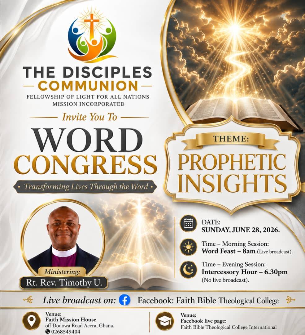 Join Us Live This Sunday at WORD CONGRESS