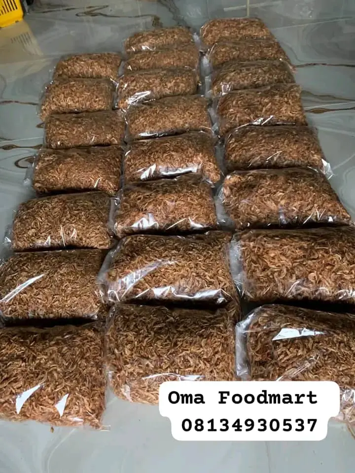 Well clean crayfish available @Omafoodmart&more
