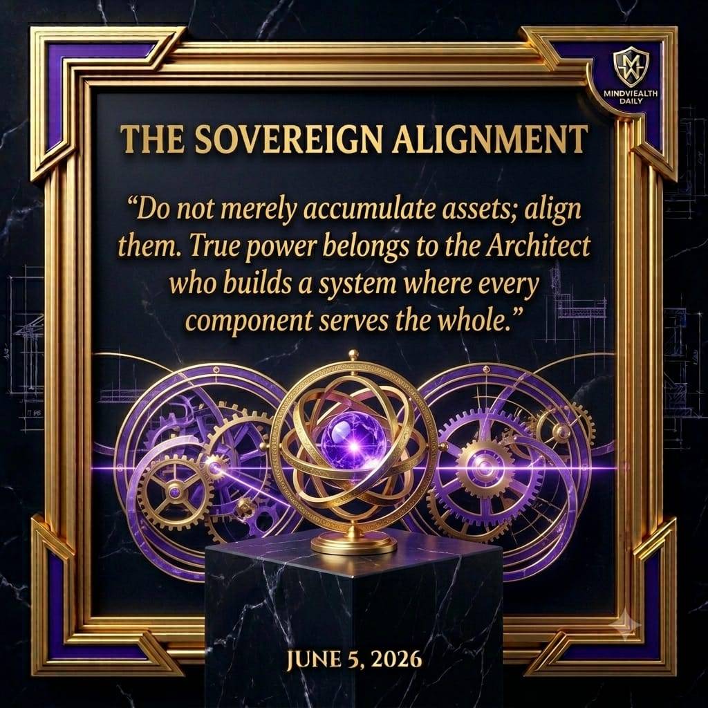 The Sovereign Alignment.
​Power Without Order Breaks. Order With Alignment Multiplies. 🏛️⛓️
The chao...