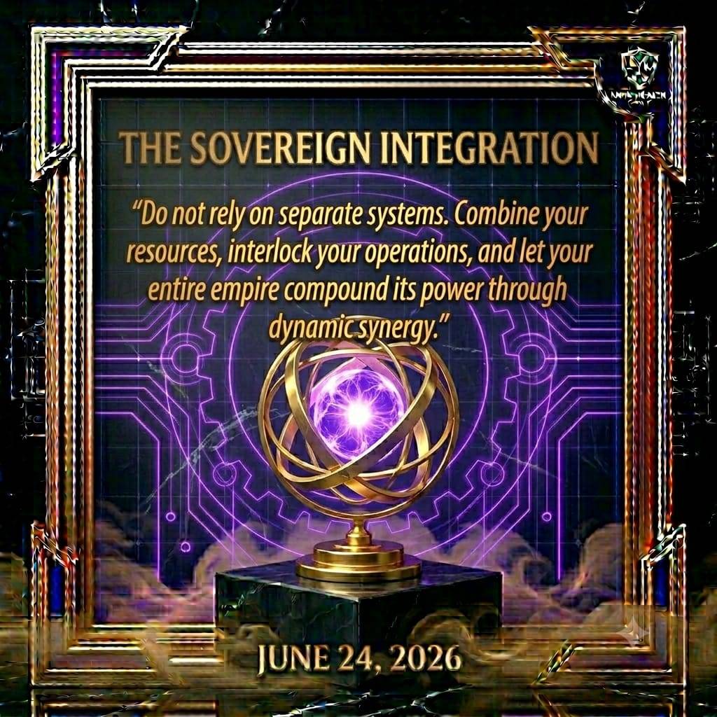 Systems Are the Framework. Integration is the Advantage. ๐๏ธ๐
โ The amateur manages chaos. The Sover...