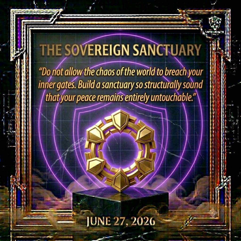 The Sovereign Sanctuary.
Outward Expansion Demands Inward Fortification. 🏛️🛡️
The amateur mistakes...