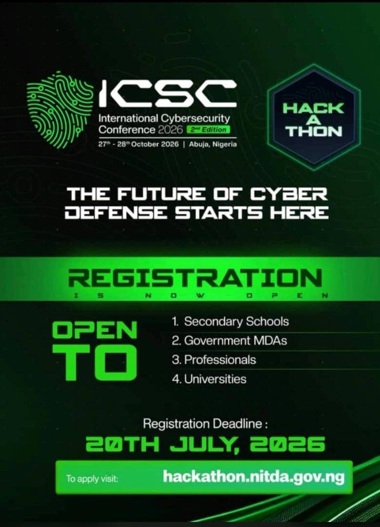 The future of cyber defense starts here, registration closes on 20th July 2026