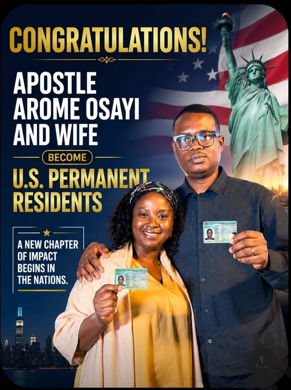 Majority of our Pastors are relocating to America.
who no like better thing
If e reach your turn no...