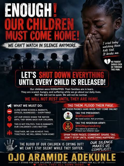 We can no longer keep quiet ๐ค. Who knows what next. No one is safe anymore