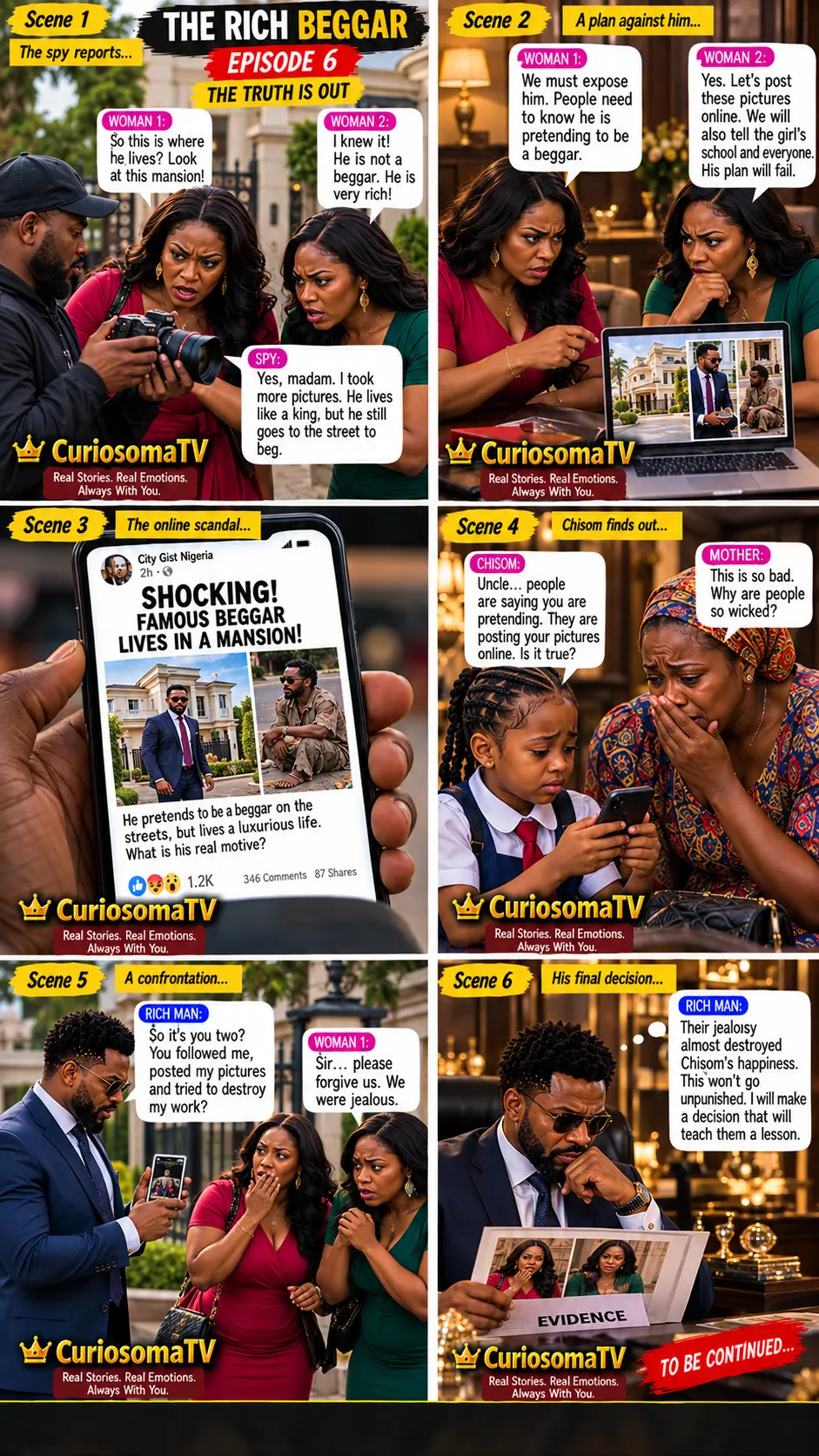π THE RICH BEGGAR EPISODE 6
The truth is finally outβ¦ and the internet is on fire. π³
The jealous w...