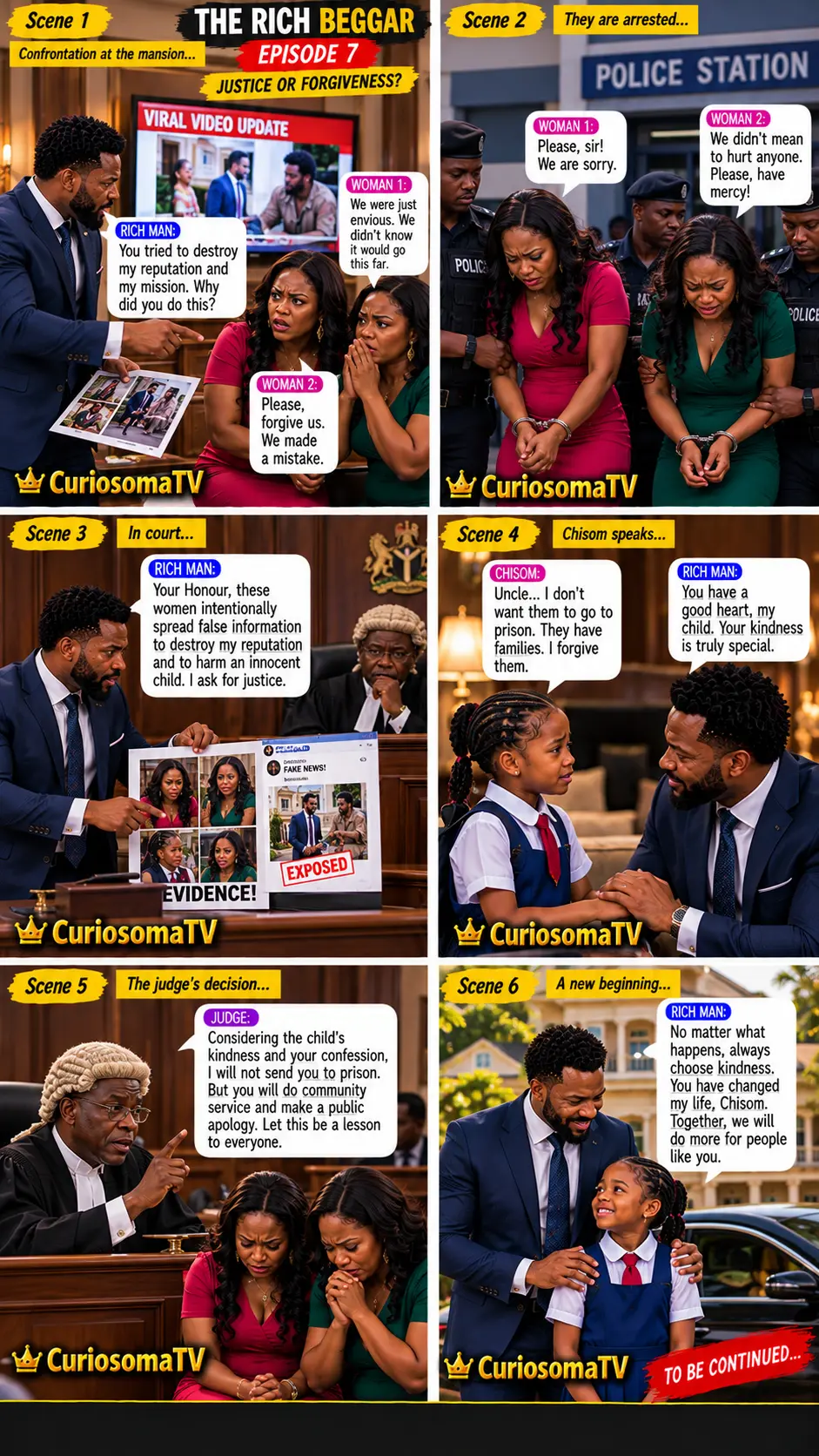 π THE RICH BEGGAR β EPISODE 7
Jealousy finally met justice. βοΈ
The two women who tried to destroy t...