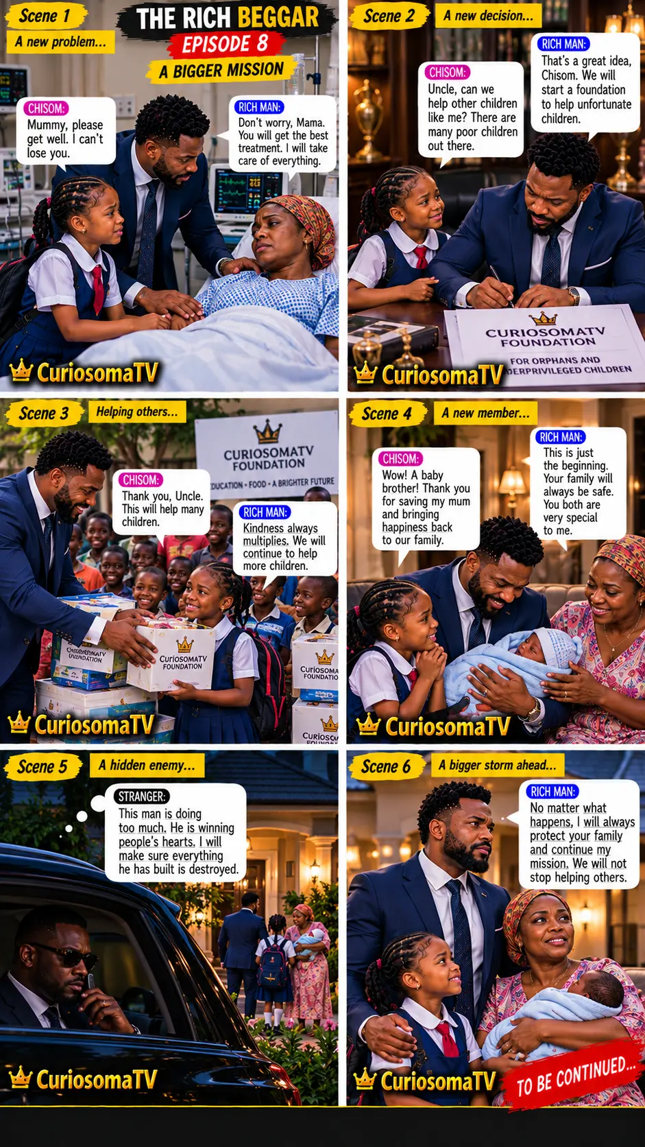 💛 THE RICH BEGGAR EPISODE 8 Chisom’s kindness didn’t just change her life… it inspired a bigger mis...