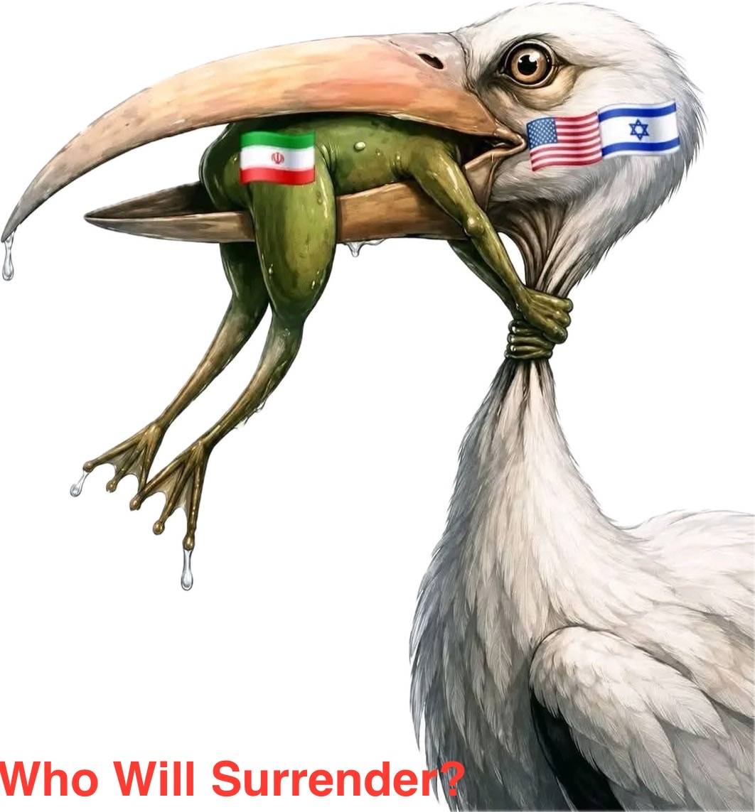 Iran War With US/Israel

Who Quits?